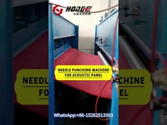 كيف تصنع نسيج مُطعن بالإبرة للآلات غير المنسوجة؟